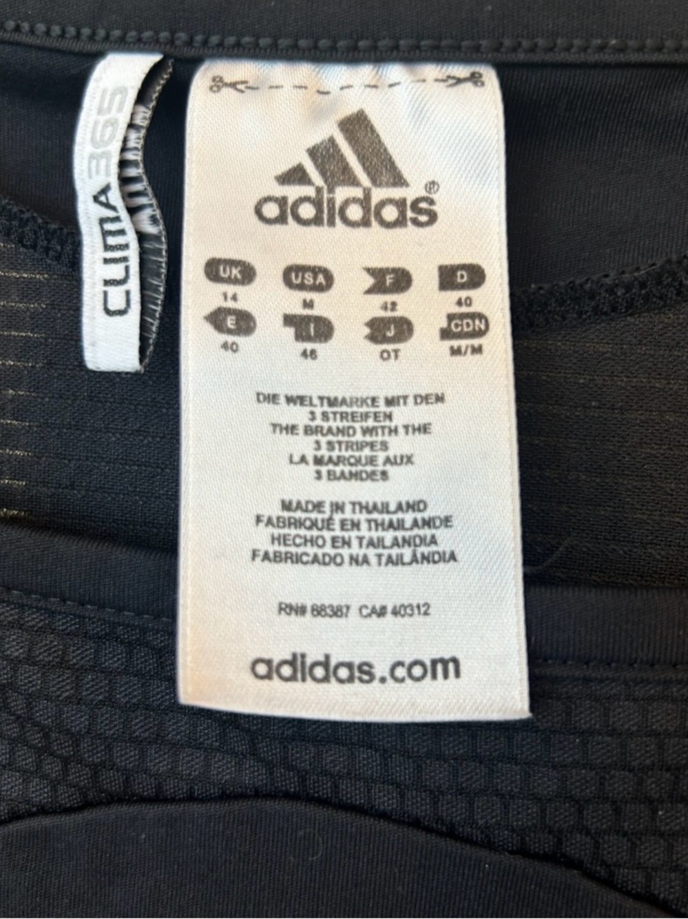 Adidas Climalite Black Athletic Tee Women’s M Mesh Panel Short Sle - Picture 8 of 8